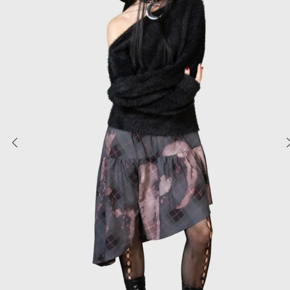 L Killstar Ruin midi skirt - Picture 3 of 3